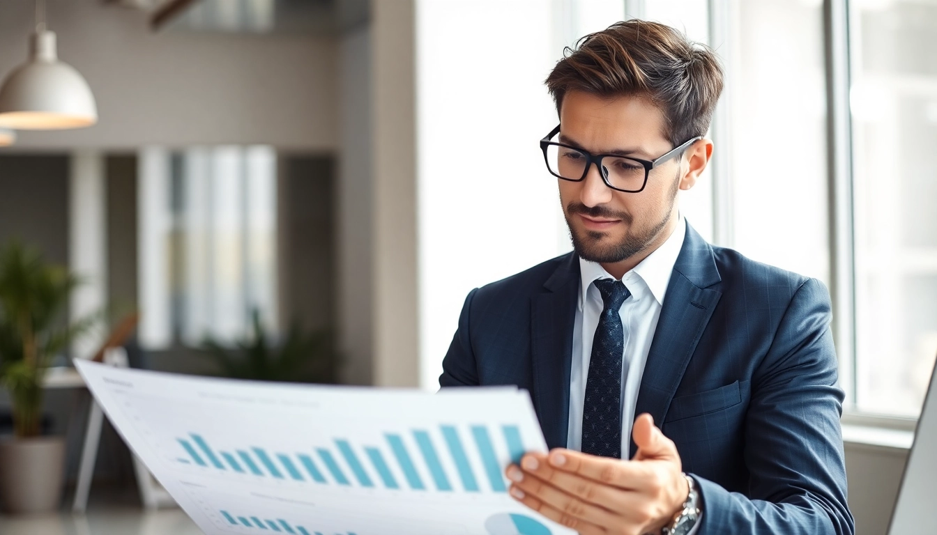 Professional financial advisor providing expert Investment Advice UK in a modern office environment